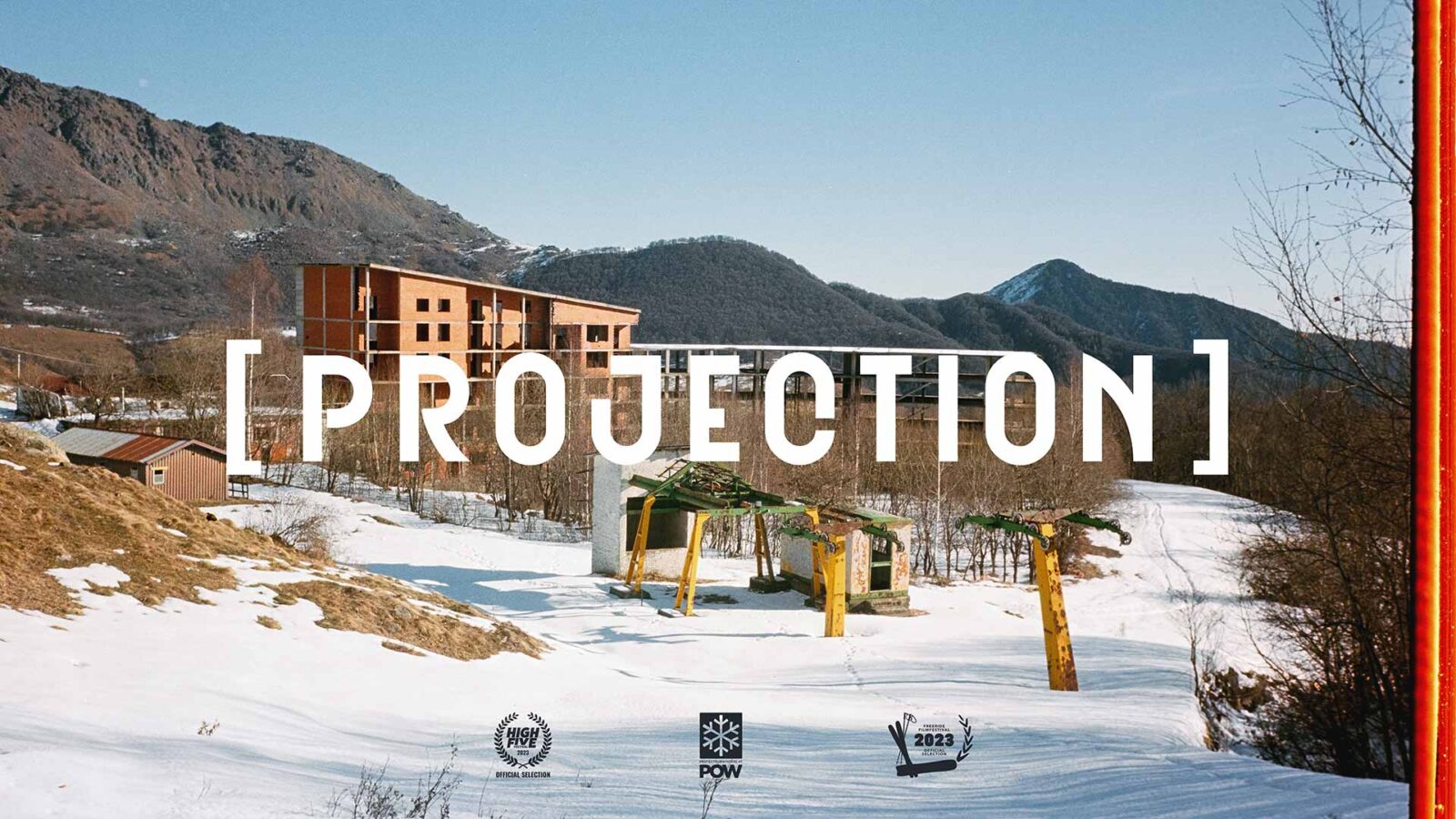 Projection: Skiing Lost Resorts in the Alps Short Film by Richard Buchner