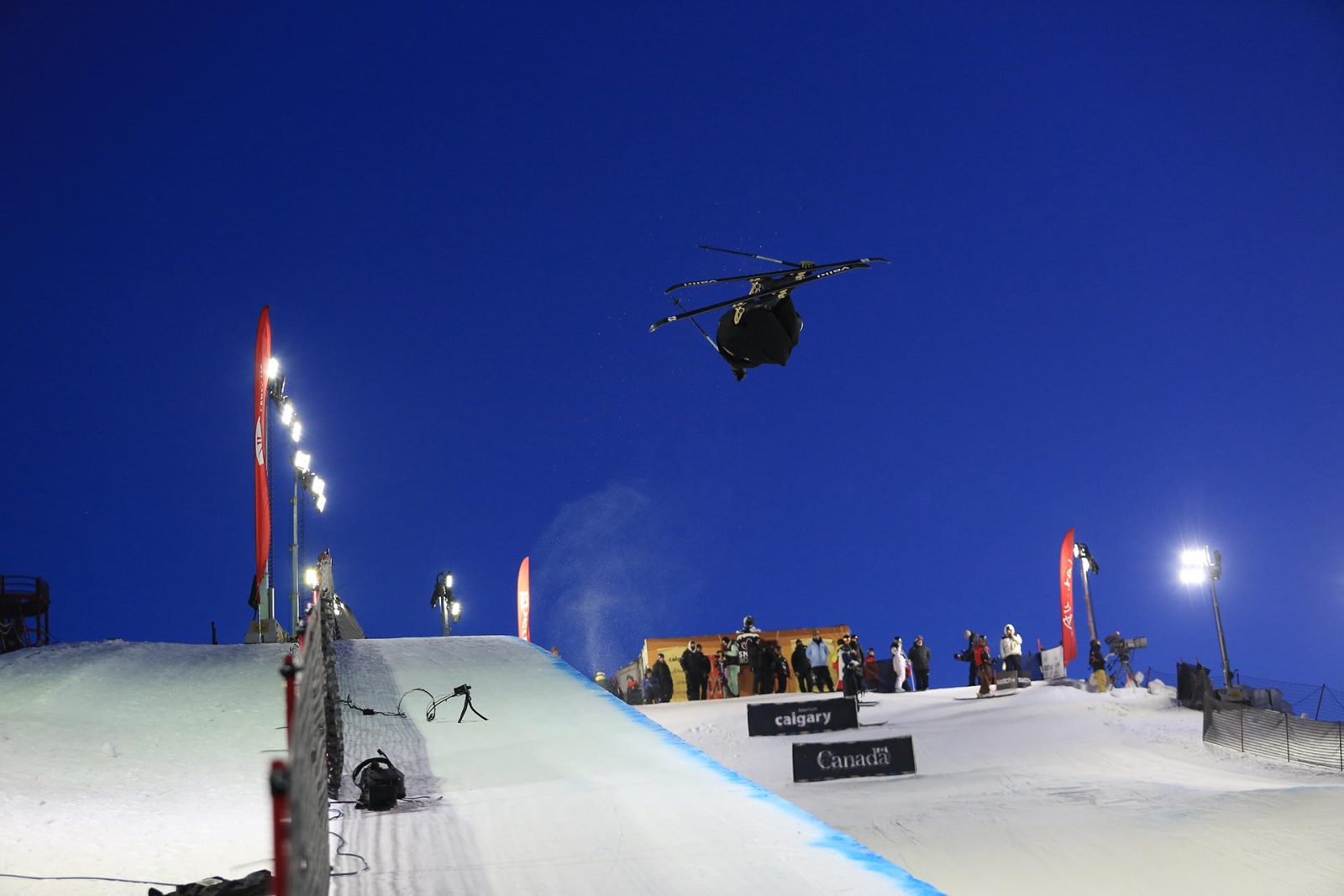 Hunter Hess at the 2024 Calgary Snow Rodeo