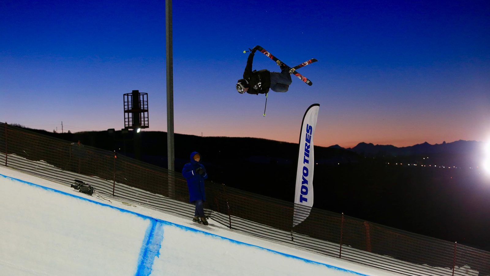 Nick Goepper Calgary World Cup halfpipe