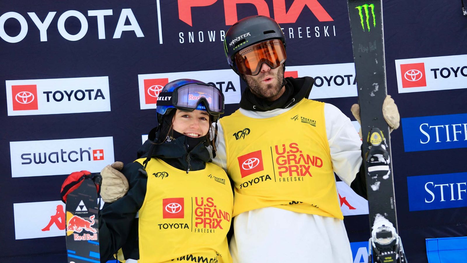 Mathilde Gremaud and Alex Hall win the 2024 Mammoth Grand Prix slopestyle