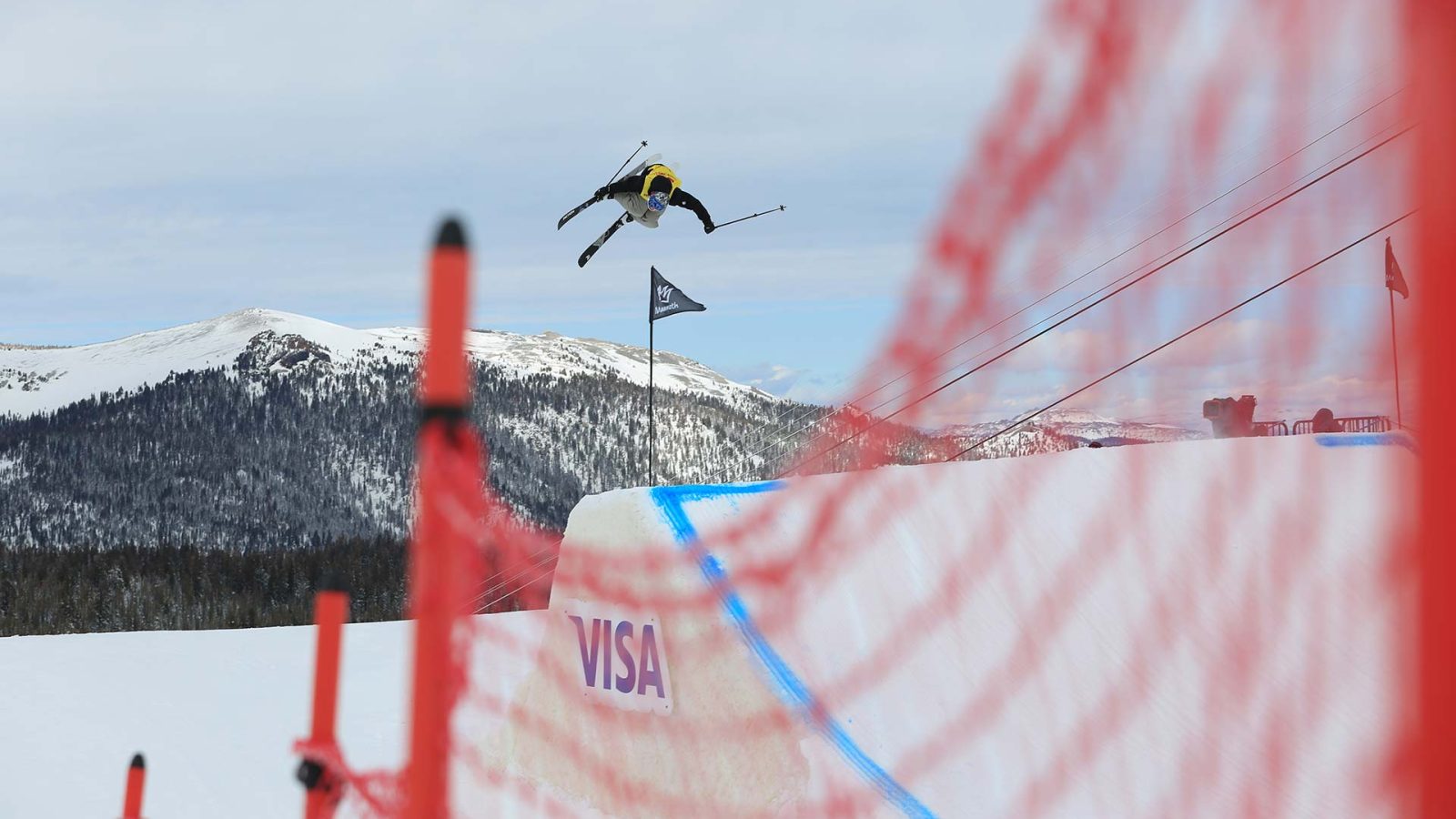 Mathilde Gremaud at the 2024 Mammoth U.S. Grand Prix slopestyle event