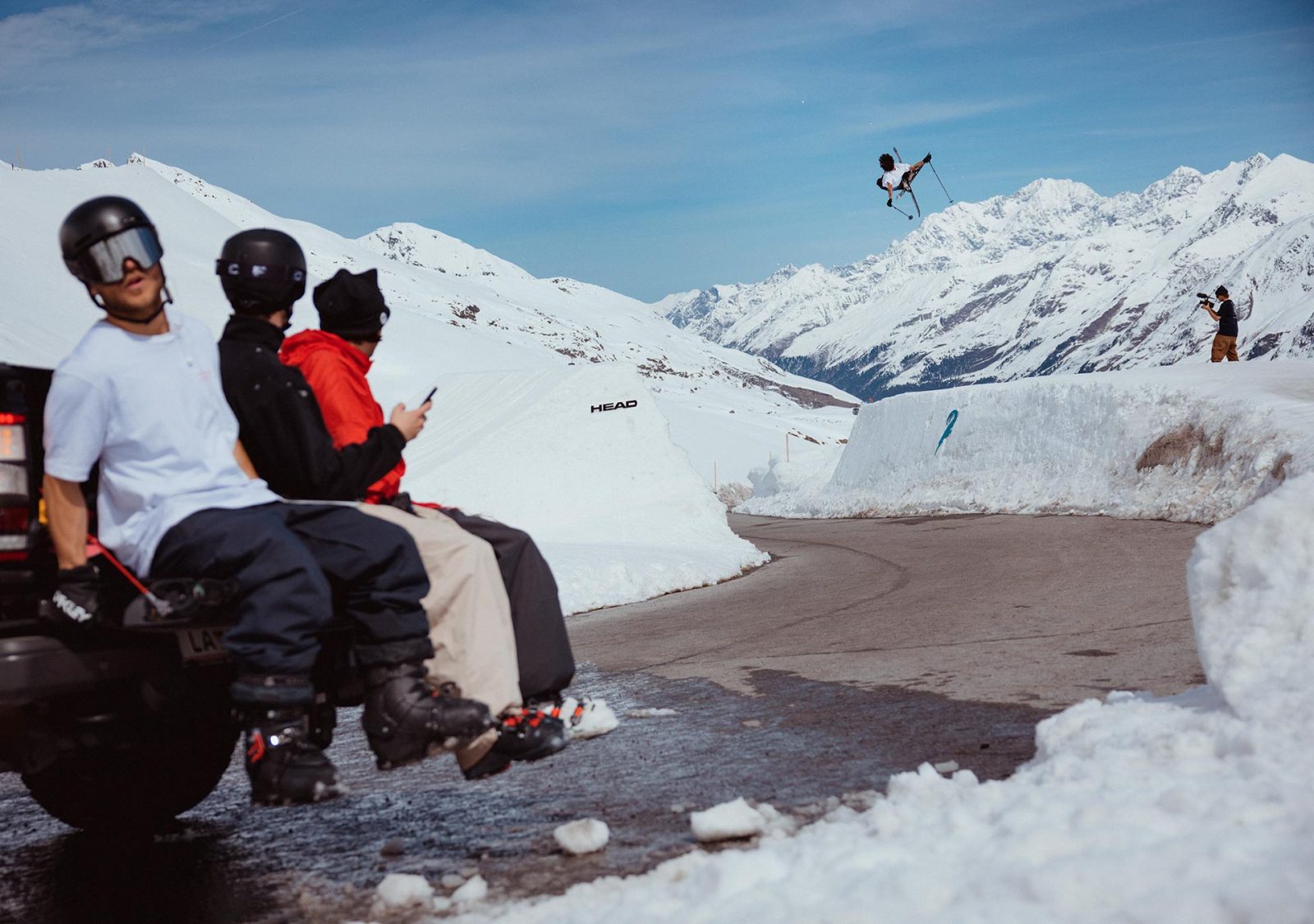 Ralph Welponer at the Downdays Gaptastic Voyage in Kaunertal, Austria in 2023