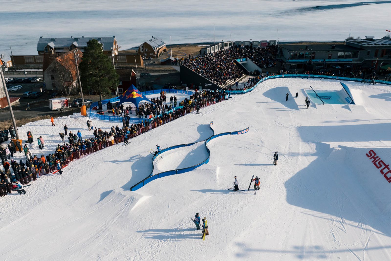 Hunter Henderson at Red Bull Unrailistic Best Trick in Are, Sweden