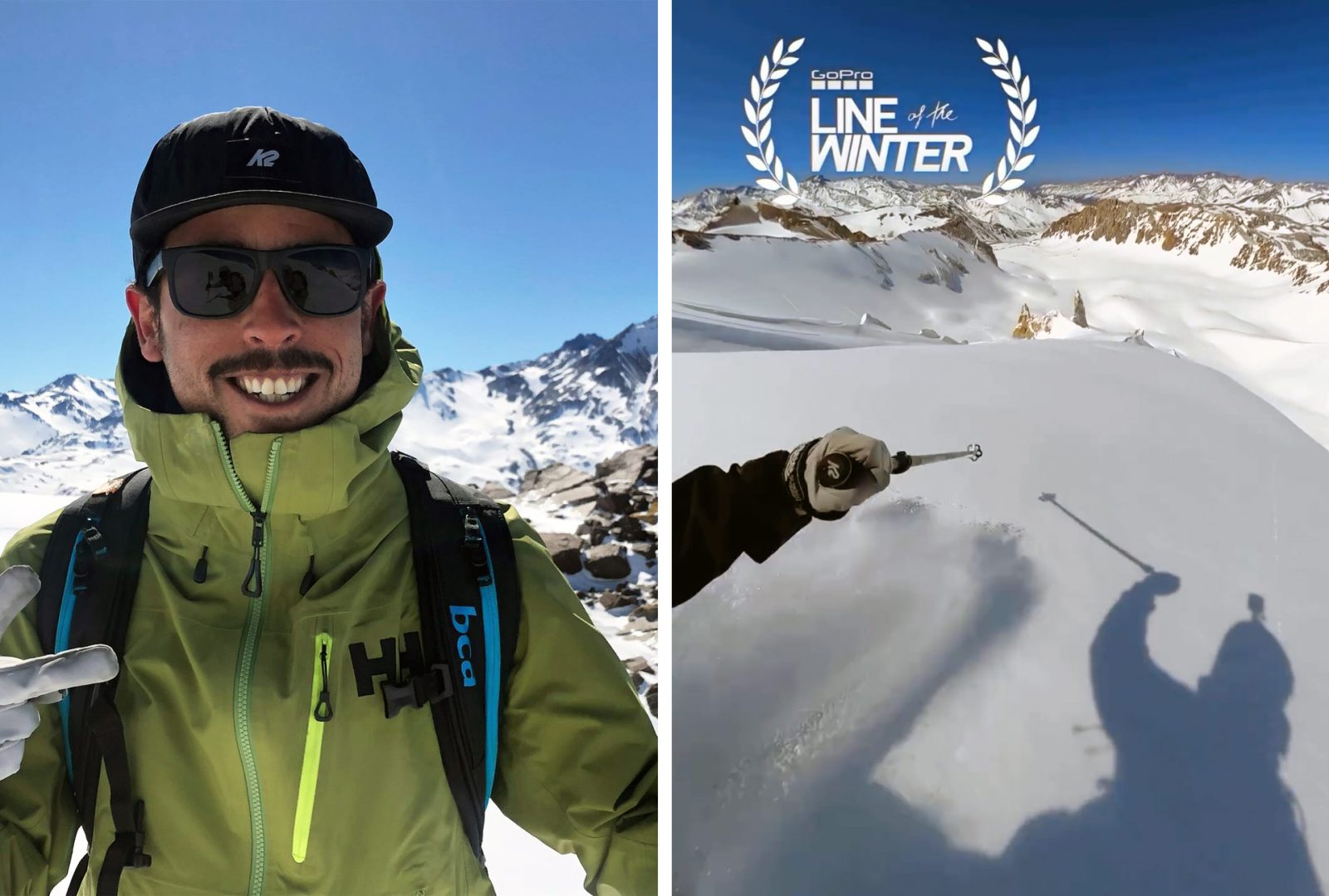 Adria Millan wins the GoPro Line of the Winter contest 2024