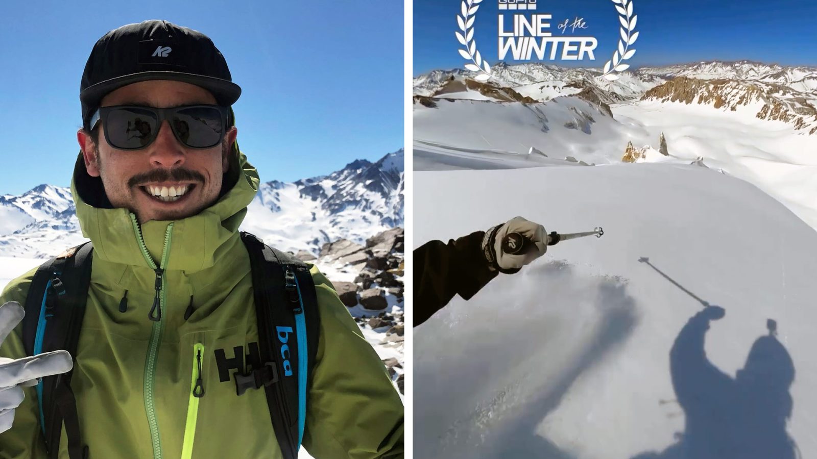 Adria Millan wins the GoPro Line of the Winter contest 2024