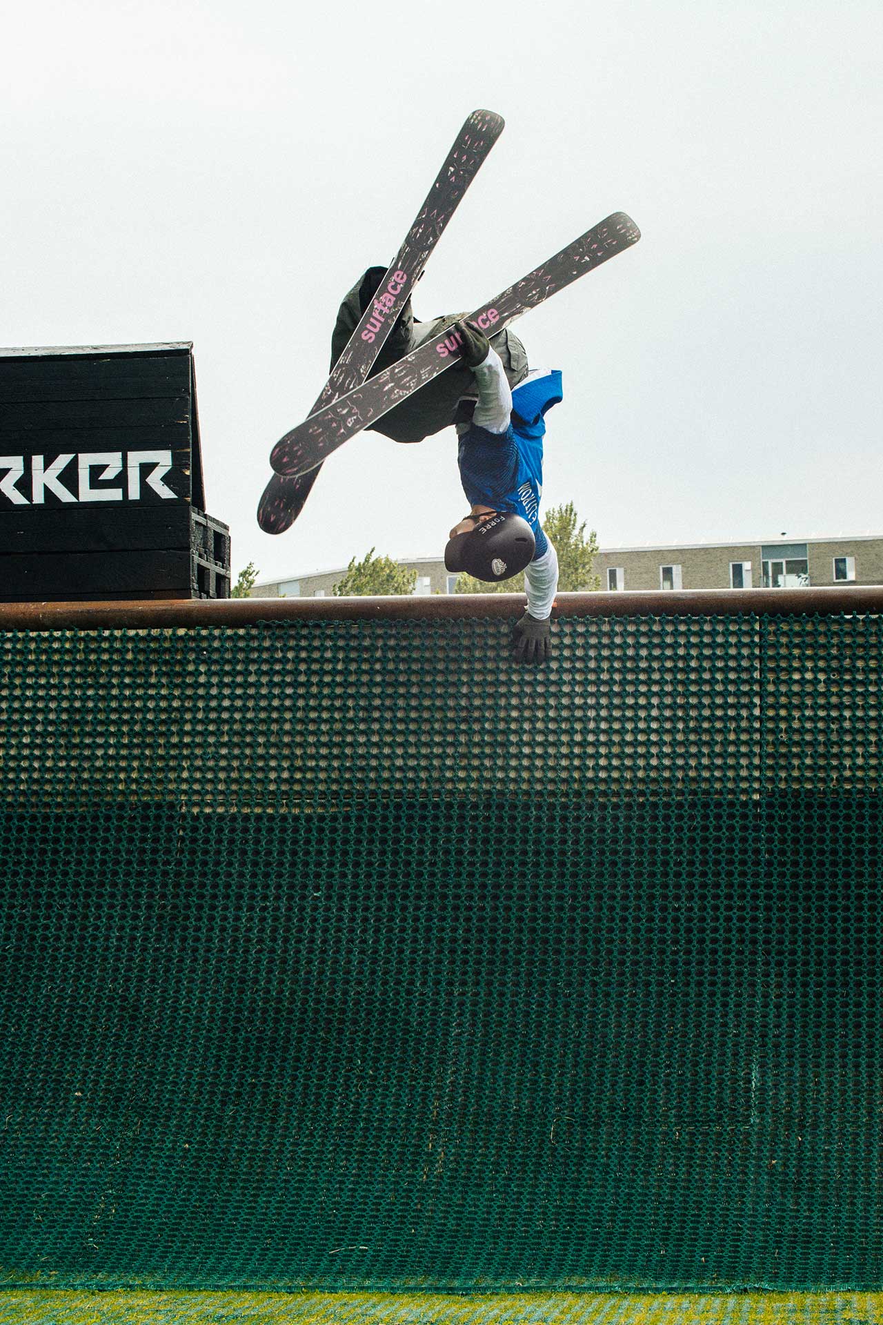Harald Hellström at the 2024 Scandinavian Team Battle at CopenHill in Copenhagen, Denmark