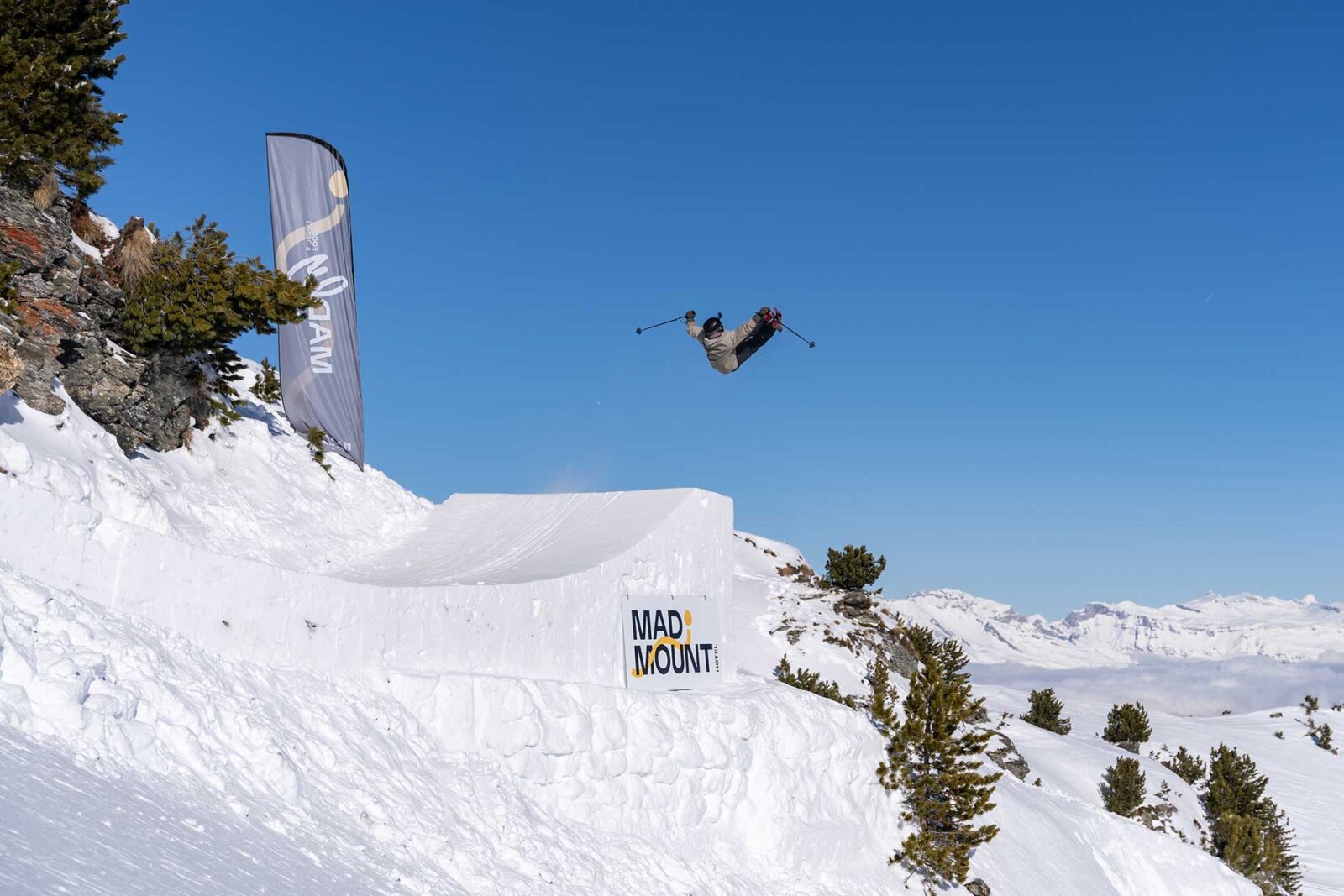 Sebi Mall at the Nendaz backcountry invitational 2025