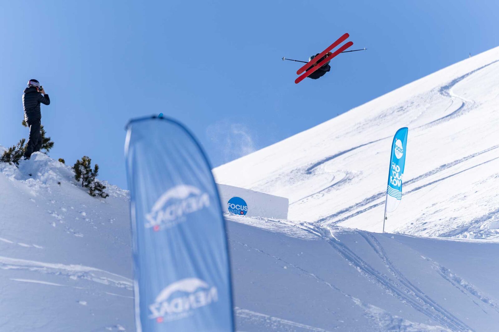 Alex Hackel at the Nendaz Backcountry Invitational