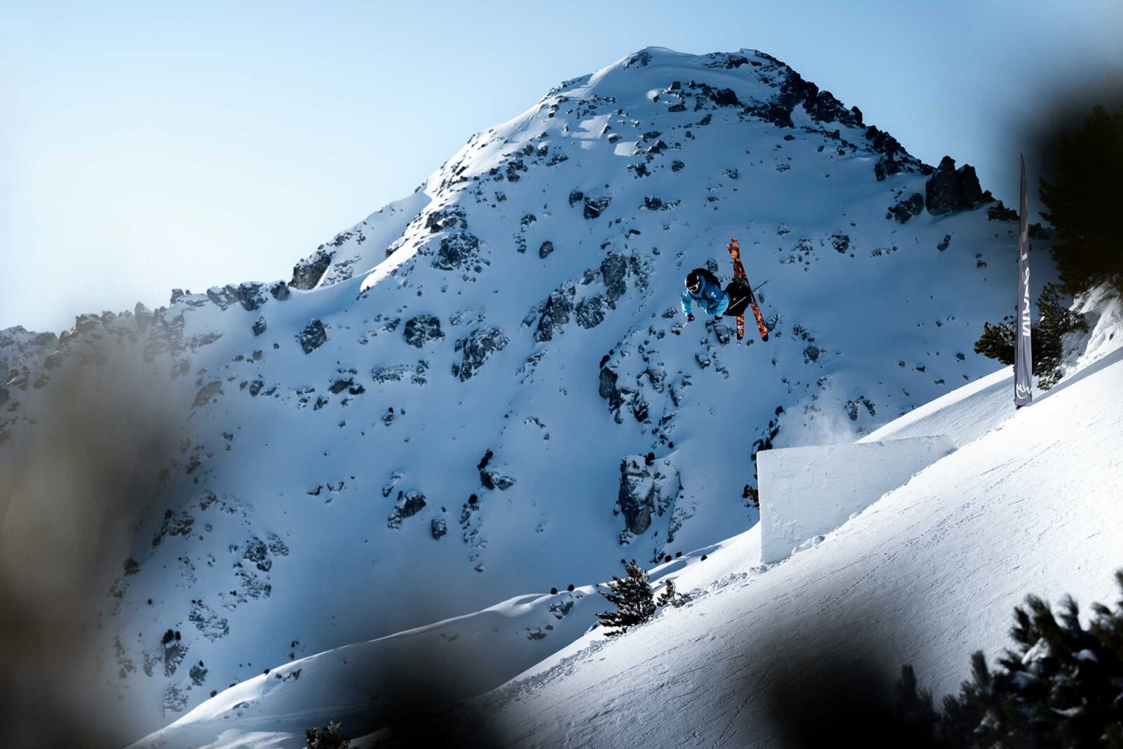 Fynn Powell at the 2025 Nendaz Backcountry Invitational