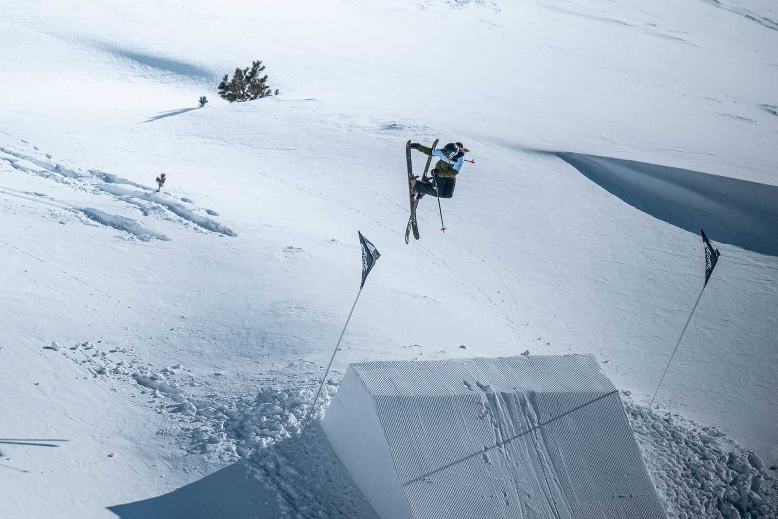 Lou Barin at the 2025 Nendaz Backcountry Invitational in Nendaz, Switzerland