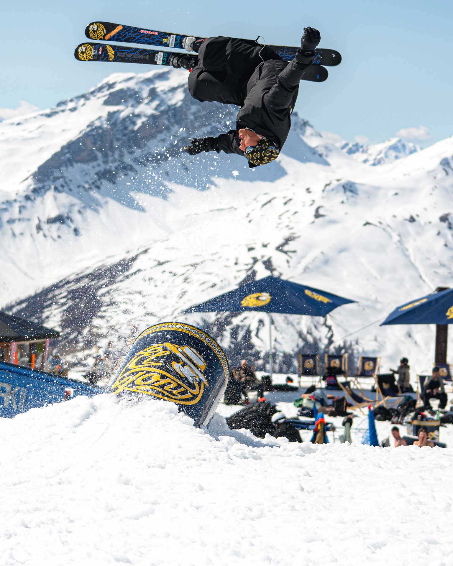 Gian Bolinger at the 2025 El Tony Crew Clash in Davos Switzerland
